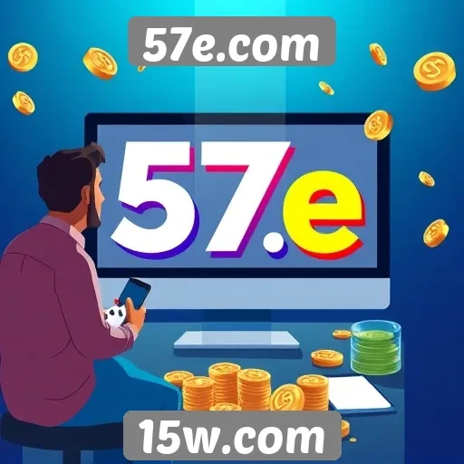 Estratégias de marketing do site 57e.com